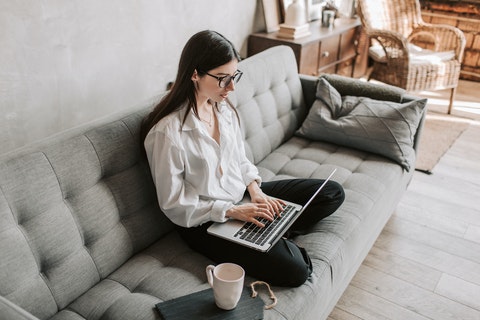 Staffing Agency in Broomfield Professional Woman On Couch