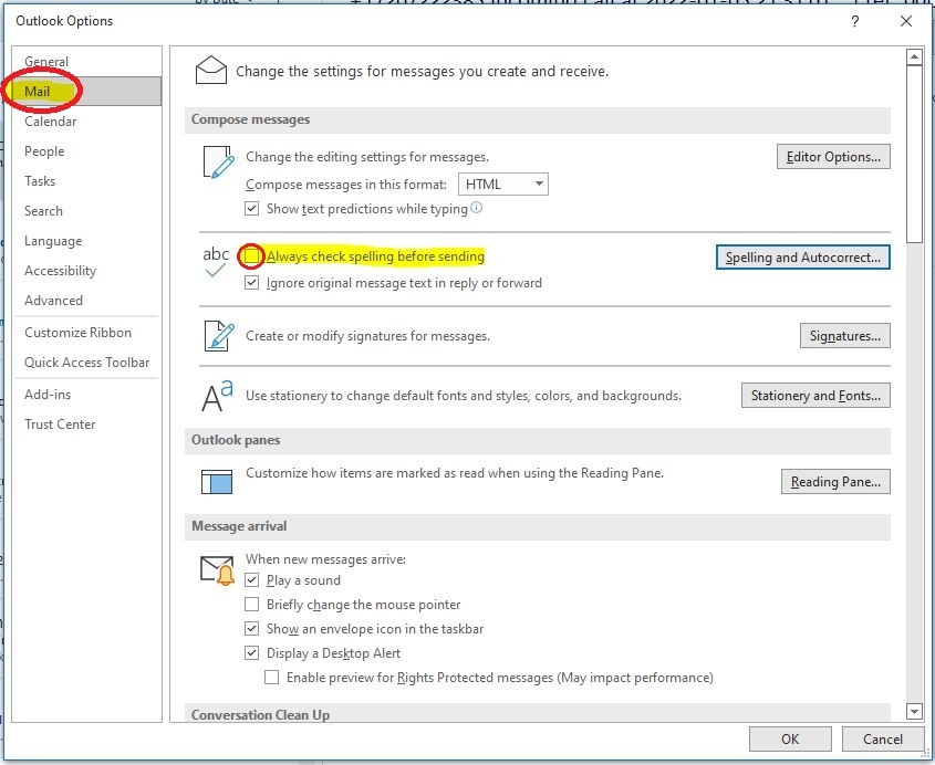 solved-outlook-turn-off-spell-check-when-sending-email-easy