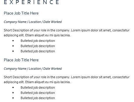 build the best resume work - tier2tek staffing