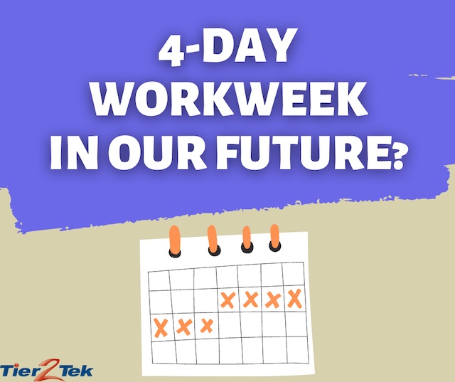 4-day workweek - tier2tek staffing