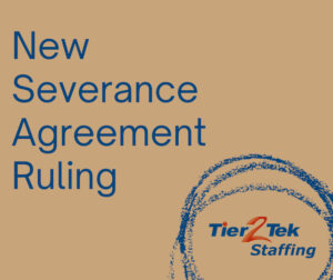 severance agreement - tier2tek staffing