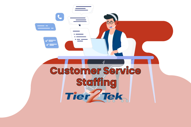 Customer Service Staffing Agency - Tier2Tek Infographic
