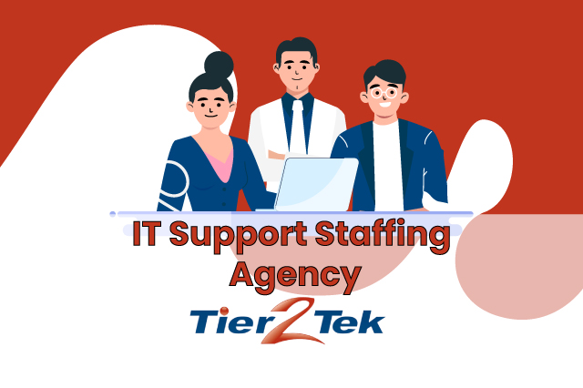 IT Support Staffing Agency - Tier2Tek Infographic