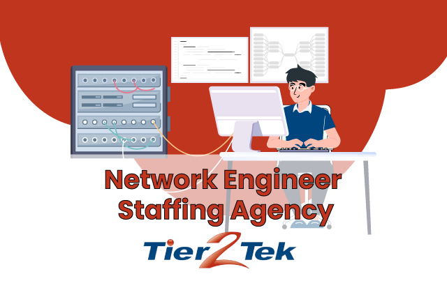 Network Engineer Staffing Agency - Tier2Tek Infographic