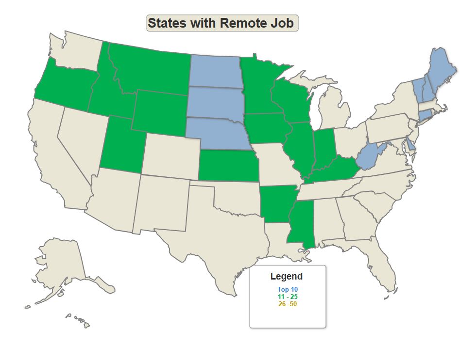 Remote Work - States