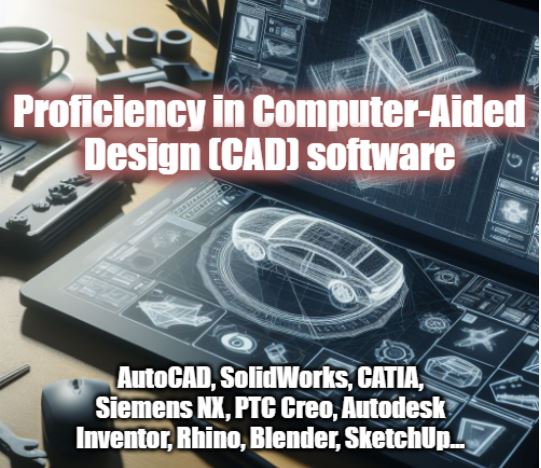 Proficiency in CAD Software