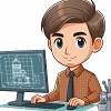 CAD Drafter & Design Staffing Icon
