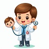 Pediatric Specialties Doctor Staffing Icon