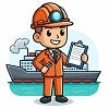Ship Engineer Staffing Icon