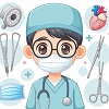 Surgery Doctor Staffing Icon