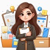Project Manager Staffing Icon