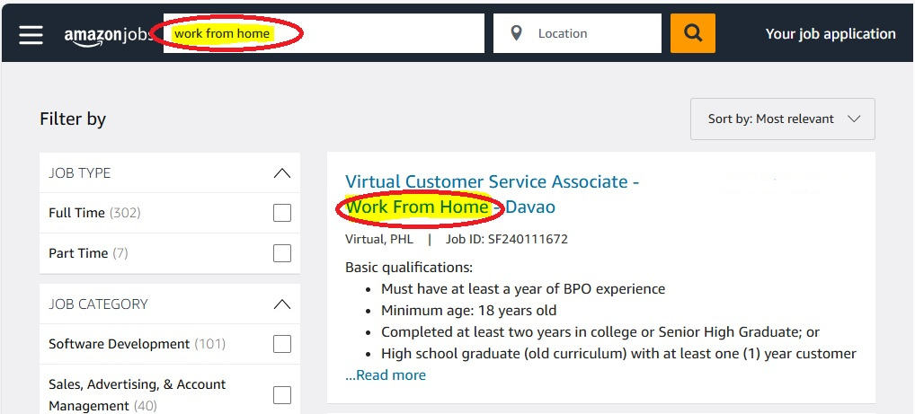Amazon Work From Home Jobs - Work from Home 1