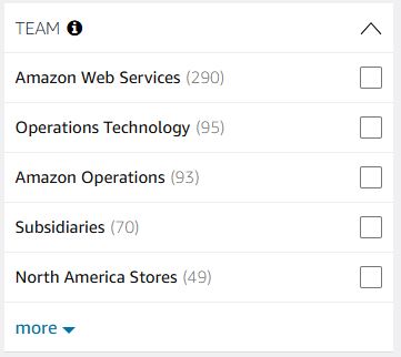 TEAM - Amazon Jobs