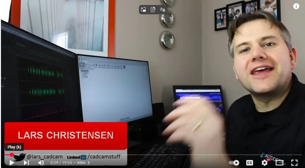 Lars-Christensen-Youtube-Channel Screenshot