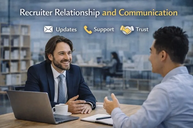 Recruiter Relationship and Communication image for Tier2tek Article