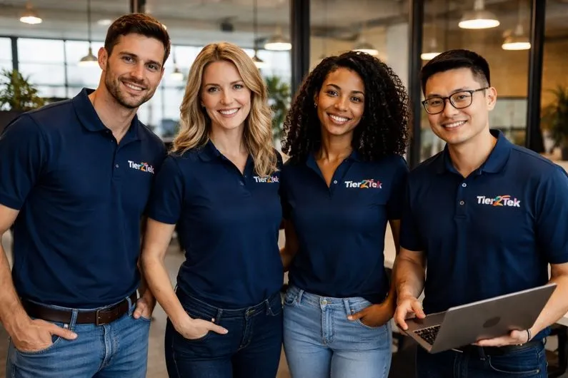 Tier2Tek recruitment team supporting direct hire data scientist staffing for enterprise employers