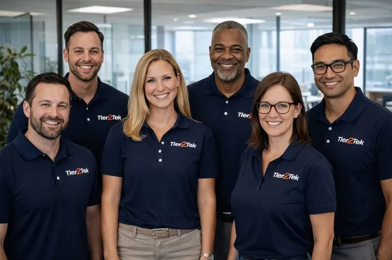 Tier2Tek Staffing ERP recruiting team supporting direct hire enterprise hiring