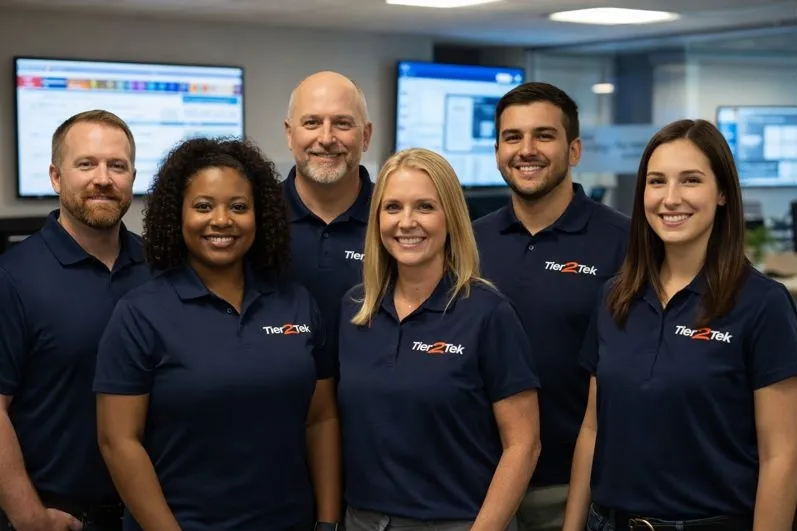 Tier2Tek Staffing SharePoint recruiting team supporting direct hire SharePoint talent nationwide