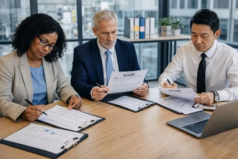 Standardized resume screening process used by Tier2tek Staffing to ensure fair and unbiased candidate evaluation.