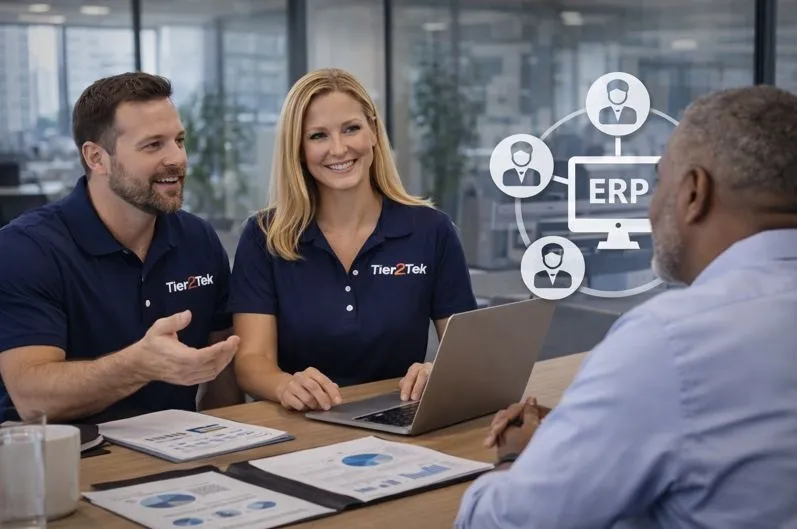 ERP staffing agency connecting enterprise systems talent with employers