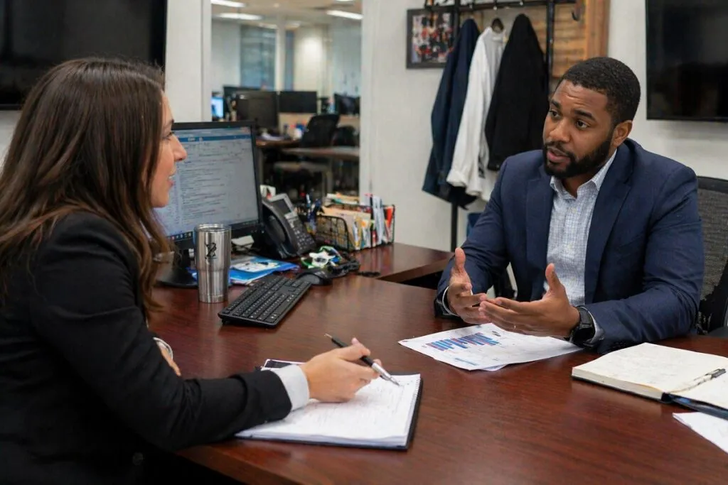 Supporting hiring managers through uncertainty HR meeting and workforce planning