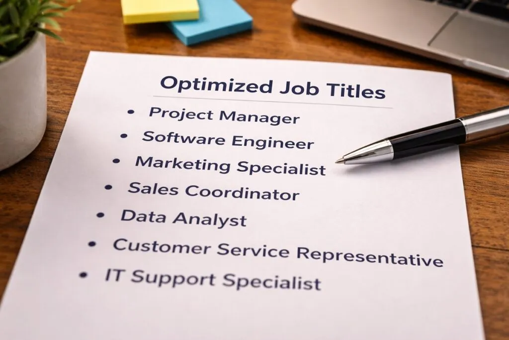 List of job titles that rank and convert for attracting top talent in hiring