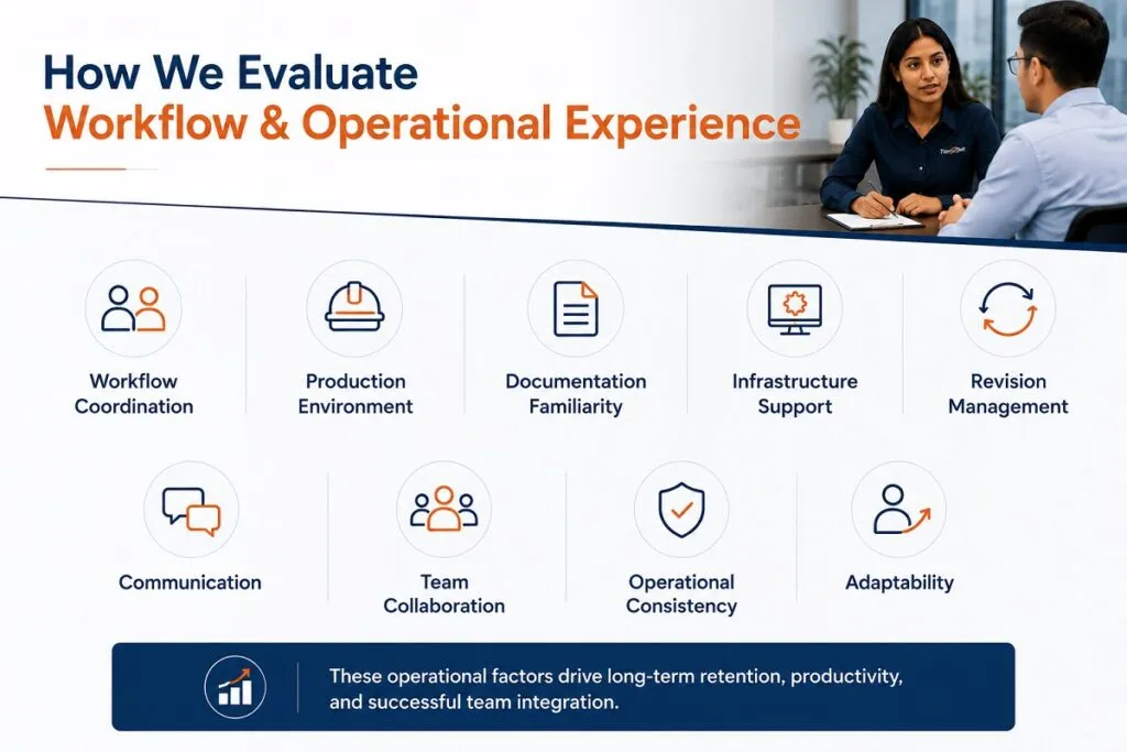 Tier2Tek Staffing evaluating workflow coordination and operational experience during candidate screening